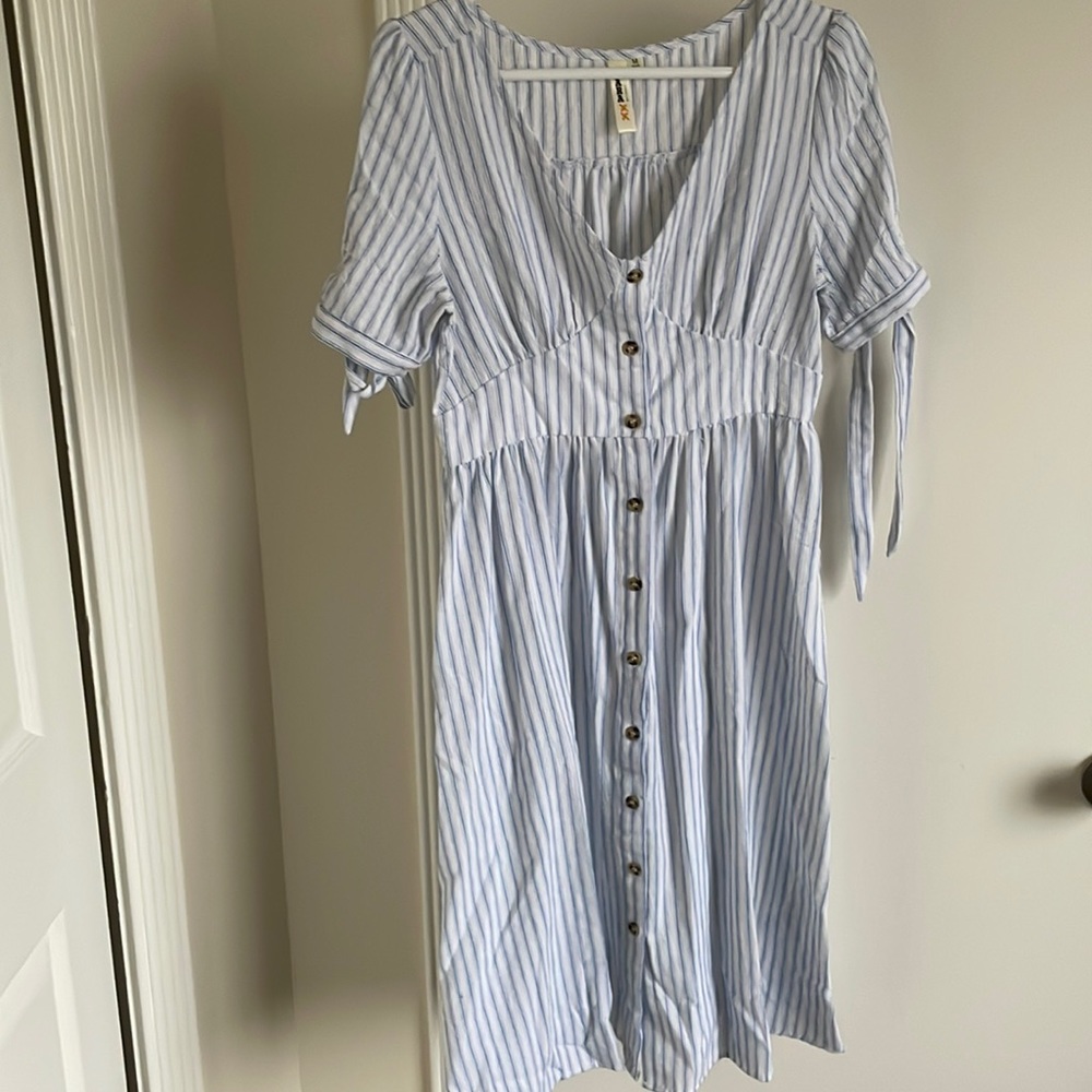 Unique Vintage pinstripe dress